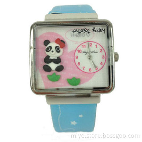 New Stylish Children's Analog Watch, Lovely and Cute 3D Pattern on The Dial